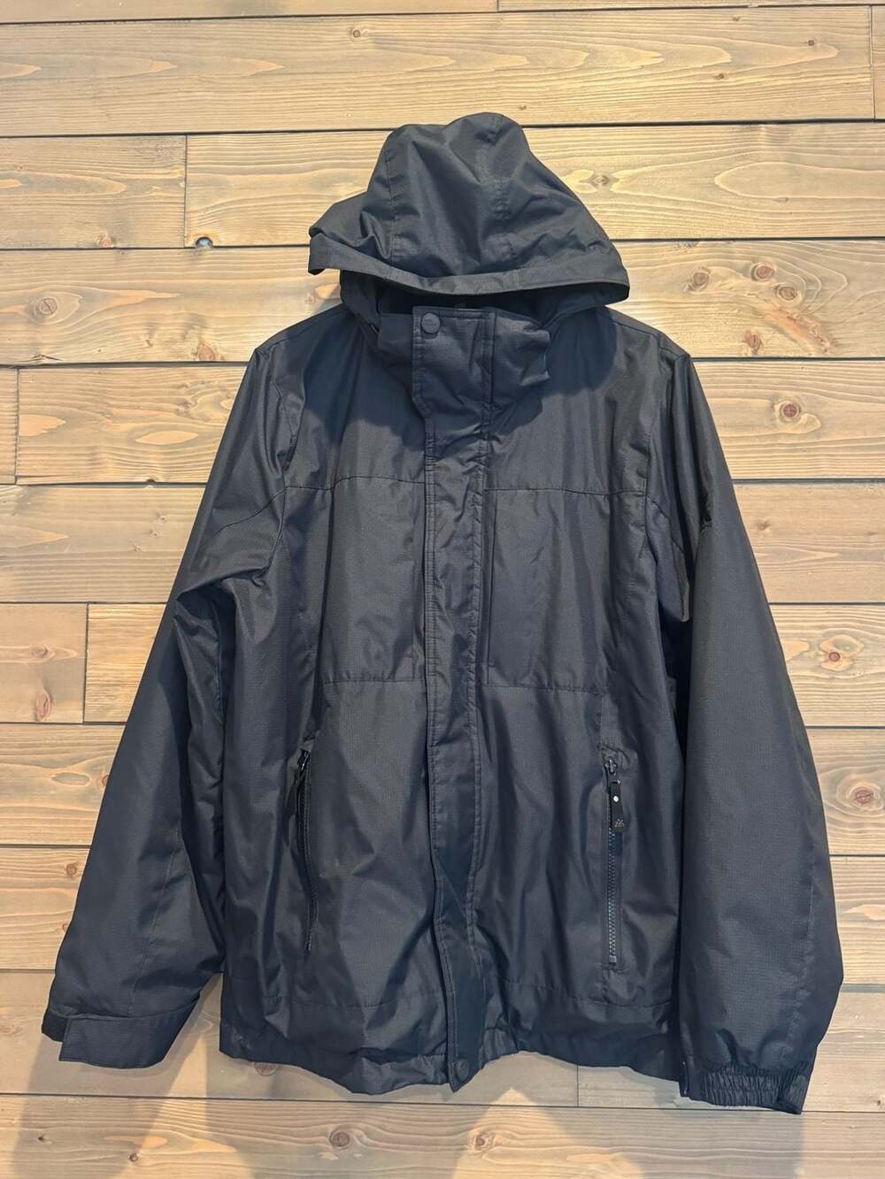 ZroXposur Black Hooded Outdoor Jacket Style B84240